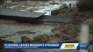 arroyos overflow in santa fe county