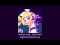 Velvet Ring Big Thief Nightcore Sped Up