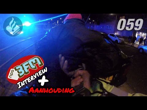 Politie aanhouding + Interview 3FM. Politie Vlogger Jan-Willem. NR 59