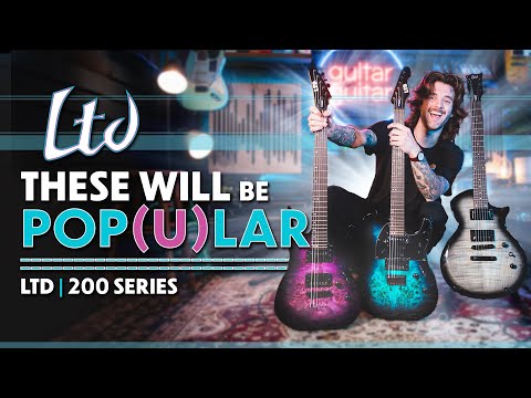 ESP LTD M-200DX NT Blue Burst image 17