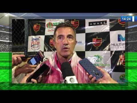 O DIA NEWS 24 01 2020  Treinadores de Altos e Flamengo falam sobre a partida