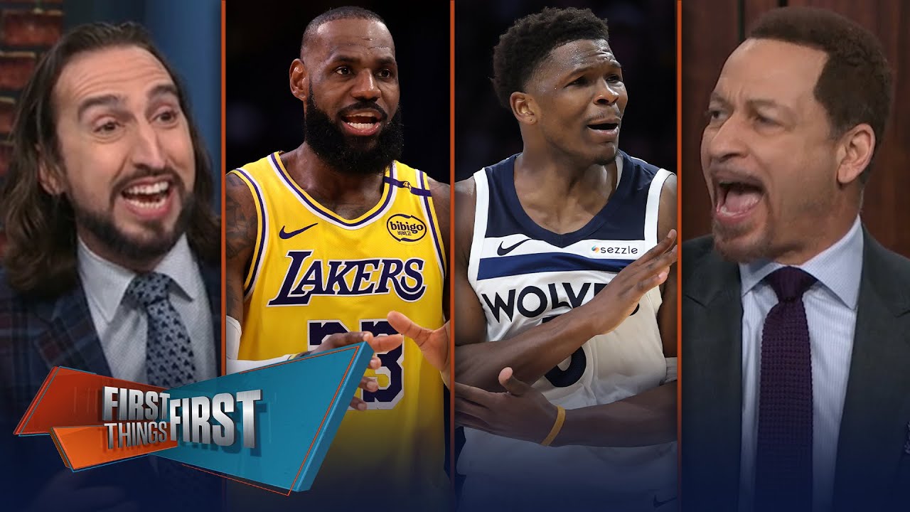 Timberwolves eliminate Lakers in 5 games, Did people sleep on Minnesota? | NBA | FIRST THINGS FIRST