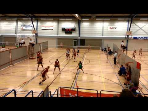 Krimpen Paastoernooi 2015 PDK tegen SPIVO SLIEDRECHT VCN,dag 2