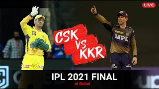 🔴 Live | Chennai vs Kolkata, Final - Live Cricket Score, Commentary