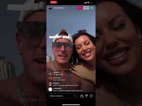 VICTORIA von AYTO und CALVIN92 von TEMPTATION ISLAND im LIVESTREAM
