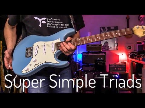 Super Simple Music Theory | Triad Lesson G D Em C