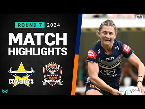 NRLW 2024 | Cowboys v Wests Tigers | Match Highlights