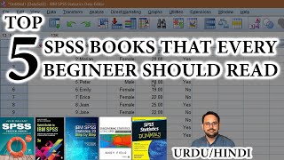 Top 5 Must-Read Books for Mastering SPSS and Statistics-Urdu/Hindi