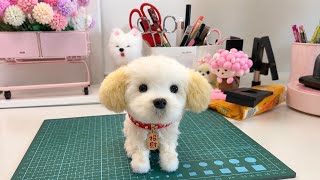 Detailed slow tutorial for puppy, don't miss this video if you are the beginner  pipe cleaner craft.