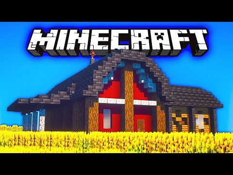 👨‍🌾 Farmhouse in Minecraft | #Shorts Timelapse