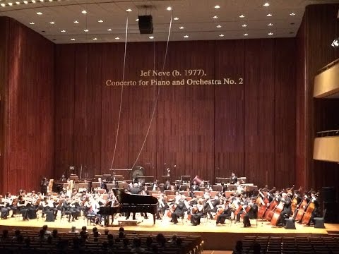 Jef Neve Live: 2nd Piano Concerto, Bangkok, May 2016