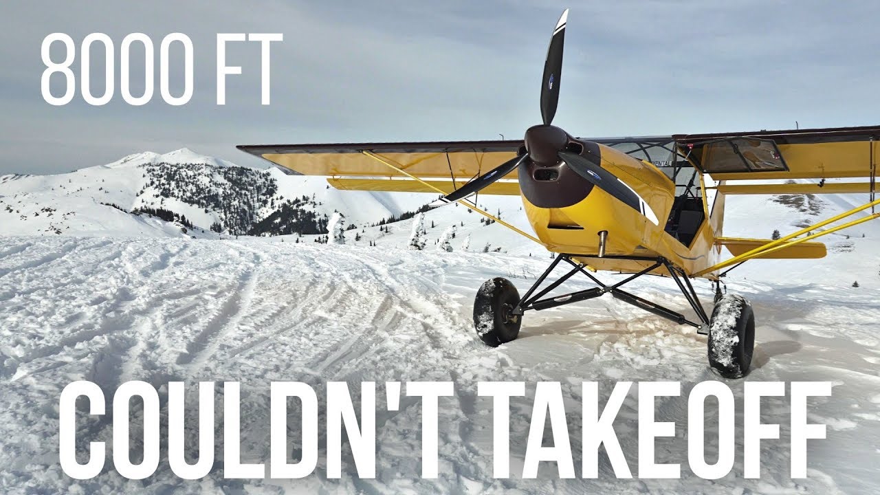 8000 FT mountain LANDING - The Worst Place To Land My KITFOX!! Landed BUT couldn't takeoff :(