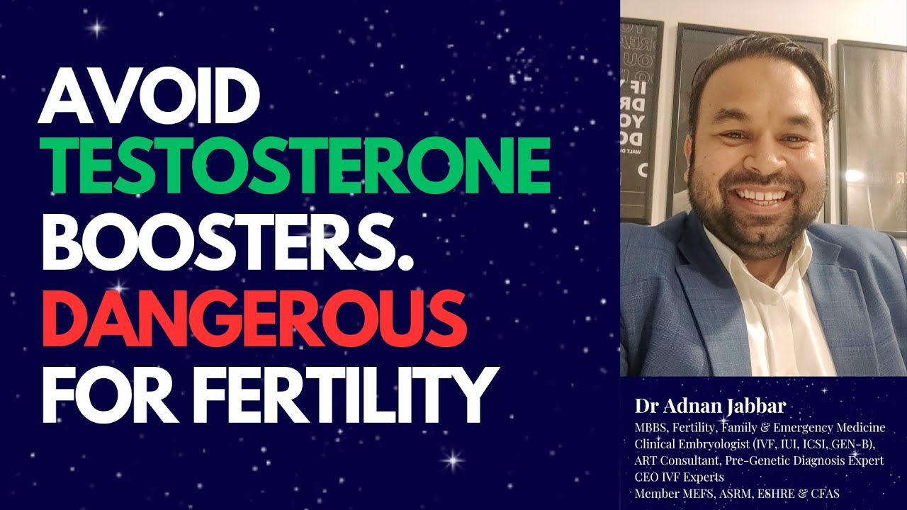 Avoid Testosterone Boosters in Market Because They Can Decrease #Fertility🚫#Testosterone #MensHealth