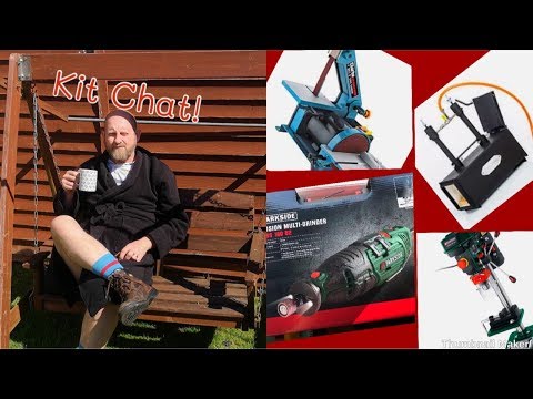 The Clarke 1x30 Belt Sander: A kitchat review by exmoor blades #beltsander #diyknife #exmoor