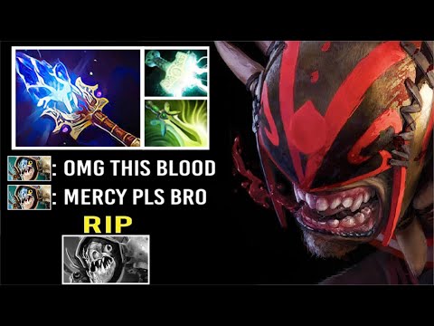THIS IS HOW YOU COUNTER PRO SLARK! Imba Scepter Bloodseeker 1000 GPM/XPM Carry All Team WTF Dota 2