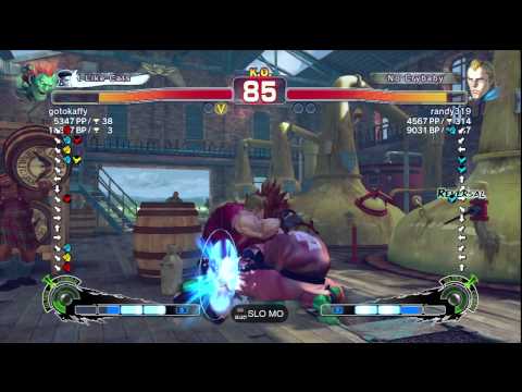 gotokaffy [Blanka] vs. randy319 [Abel] | SSF4 AE