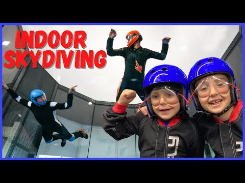 Learn how to Skydive at iFly Indoor Skydiving! 🪂 Sports for Kids!