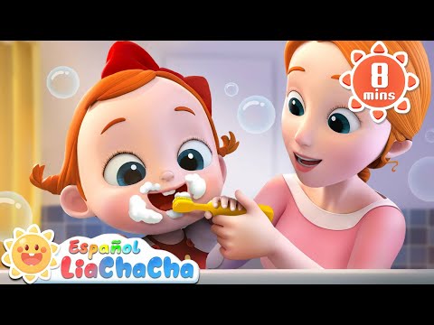 Vamos a Cepillarnos los Dientes🦷🪥 | A Cepillar | LiaChaCha en Español - Canciones Infantiles