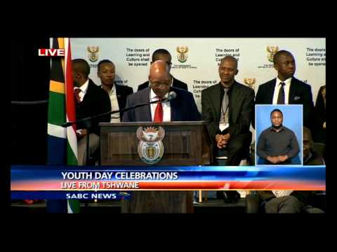 Jacob Zuma's speech at the Youth Day celebrations in Pretoria