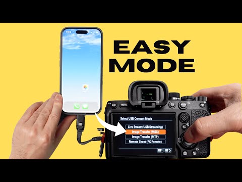 The EASIEST Way to Transfer Photos from Sony Camera to Smartphone