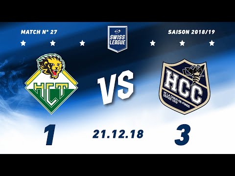 21.12.2018 HC Thurgau - HC La Chaux-de-Fonds (1-3)