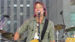Keith Urban &quot;John Cougar, John Deere, John 3:16&quot; (Today Show Rehearsals) Live at The Plaza