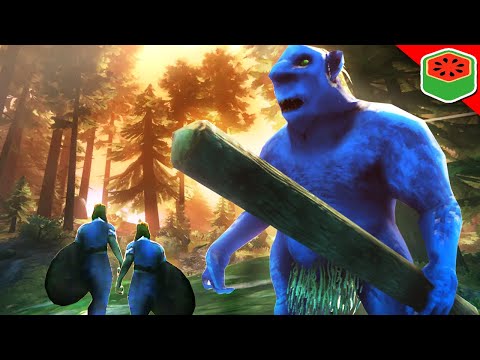 The "Great Troll War" of 935 AD (colorized) | Valheim SMP #2