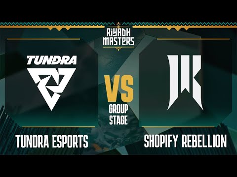 Tundra Esports vs. Shopify Rebellion // Riyadh Masters 2023 – Day 4 – Group Stage