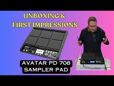 Unboxing and First Impressions: Avatar PD-708 Drum Pad Sampler