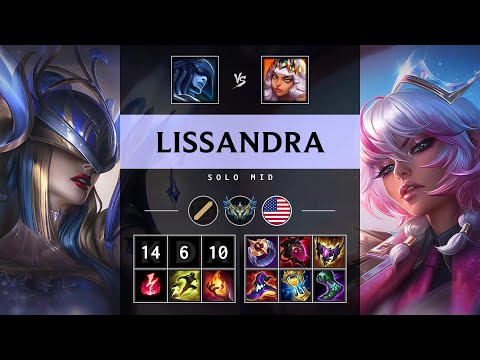Lissandra Mid vs Qiyana - NA Challenger Patch 25.13