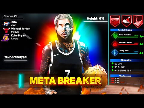 NEW BEST 6’5 Point Guard Build in NBA 2K26! 99 3-POINTER 💥 93 DUNK 🔥 ELITE DEFENSE 😤