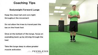 300. Bodyweight Forward Lunge