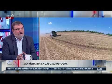 Megnyílhatnak a gabonafolyosók - Napindító - HírTV