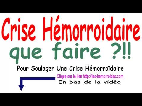 comment soulager une thrombose anale