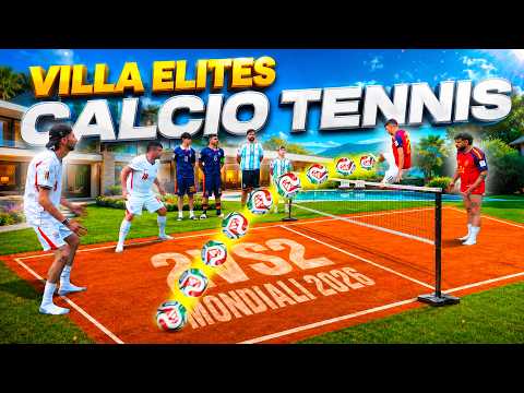 ⚽️ CALCIO TENNIS WORLD CUP 2vs2 in VILLA ELITES! 🏆