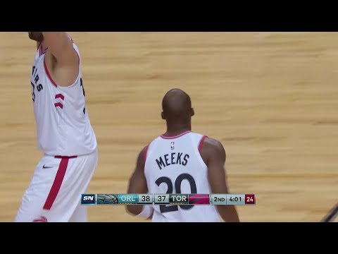 Raptors Highlights: Meeks Makes It Rain - February 24, 2019