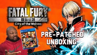 Fatal Fury City of Wolves PlayStation 4 Physical UNBOXING