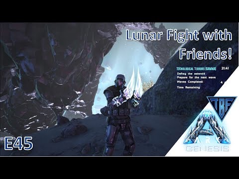 Ark Genesis E45 Megalodon Teeth and Lunar Fight!  New Ark DLC - Ark Survival Evolved