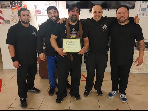 PUNCH BLOCK COMBO-BASIC KNIFE STRIKES-DOUBLE STICK SINAWALI-LA MIRADA -CALIFORNIA-1-16-2024.