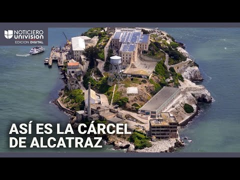 This is Alcatraz, the former prison that Trump ordered reopened to house violent criminals.