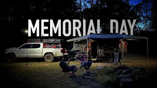 Memorial Day 2022 - Camping On The Mulberry River And Boating On Beaver Lake