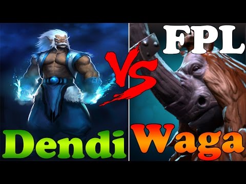 Dota 2 - Dendi Ft. Ar1se vs Wagamama and others tops MMRs (6000+ MMR) in FACEIT Pro League - FPL