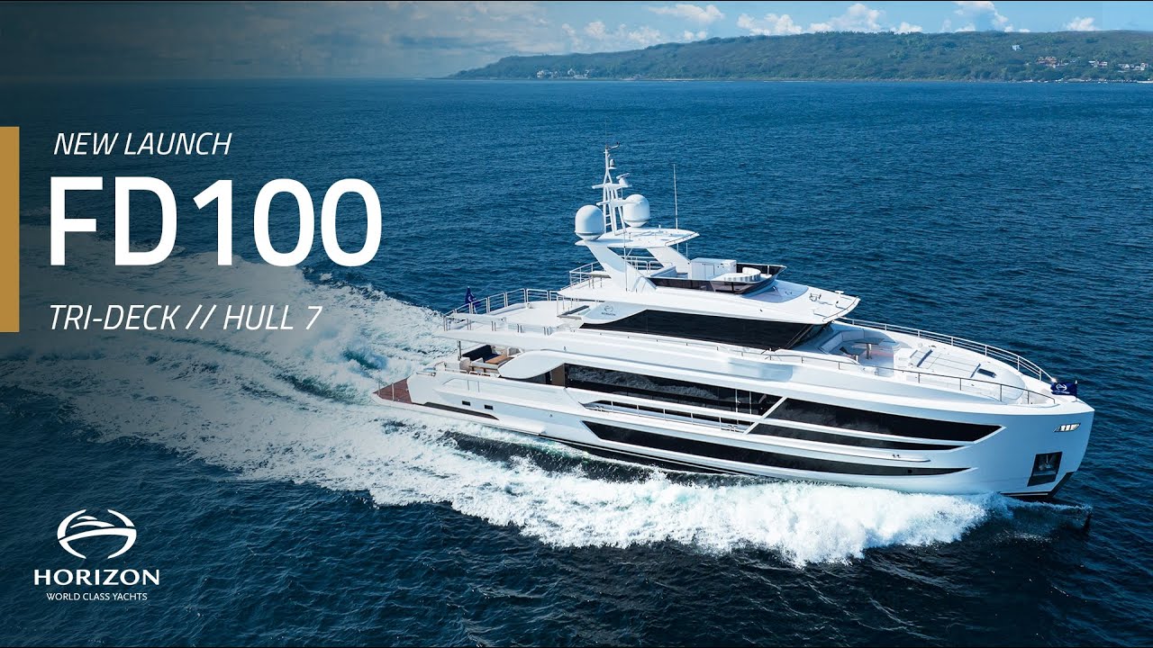 Horizon FD100 Tri Deck Hull 7