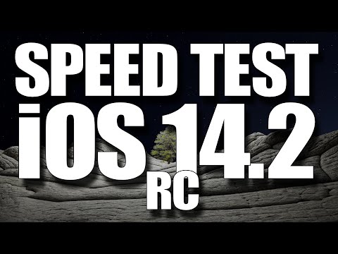 Speed Test iOS 14.2 Release Candidate vs iOS 14.1 (iOS 14.2 GM)