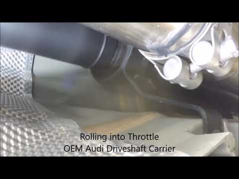 Audi B6/7 A4/S4/RS4 | 01A/01E/0A3 Driveshaft Center Support Bearing Carrier Upgrade