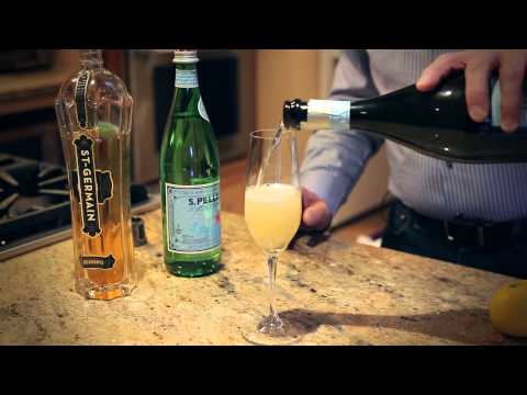 Spring Elderflower Cocktail Recipe by Chef Bruce Riezenman