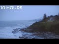 Ocean Thunderstorm & Stormy Sea Sounds | Heavy Rain & Thunder Sounds for Relaxing & Sleeping Deeply