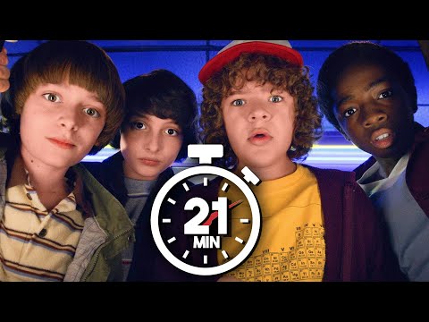 STRANGER THINGS Seasons 1-4 summarized!