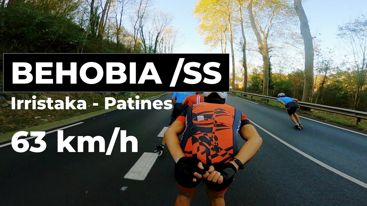 Behobia San Sebastian 2022 Patinetan. 63km/h Gaintxurizketa Jeixten