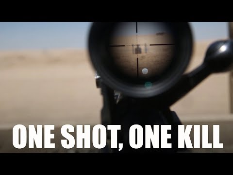 One Shot One Kill ANA Sniper Training